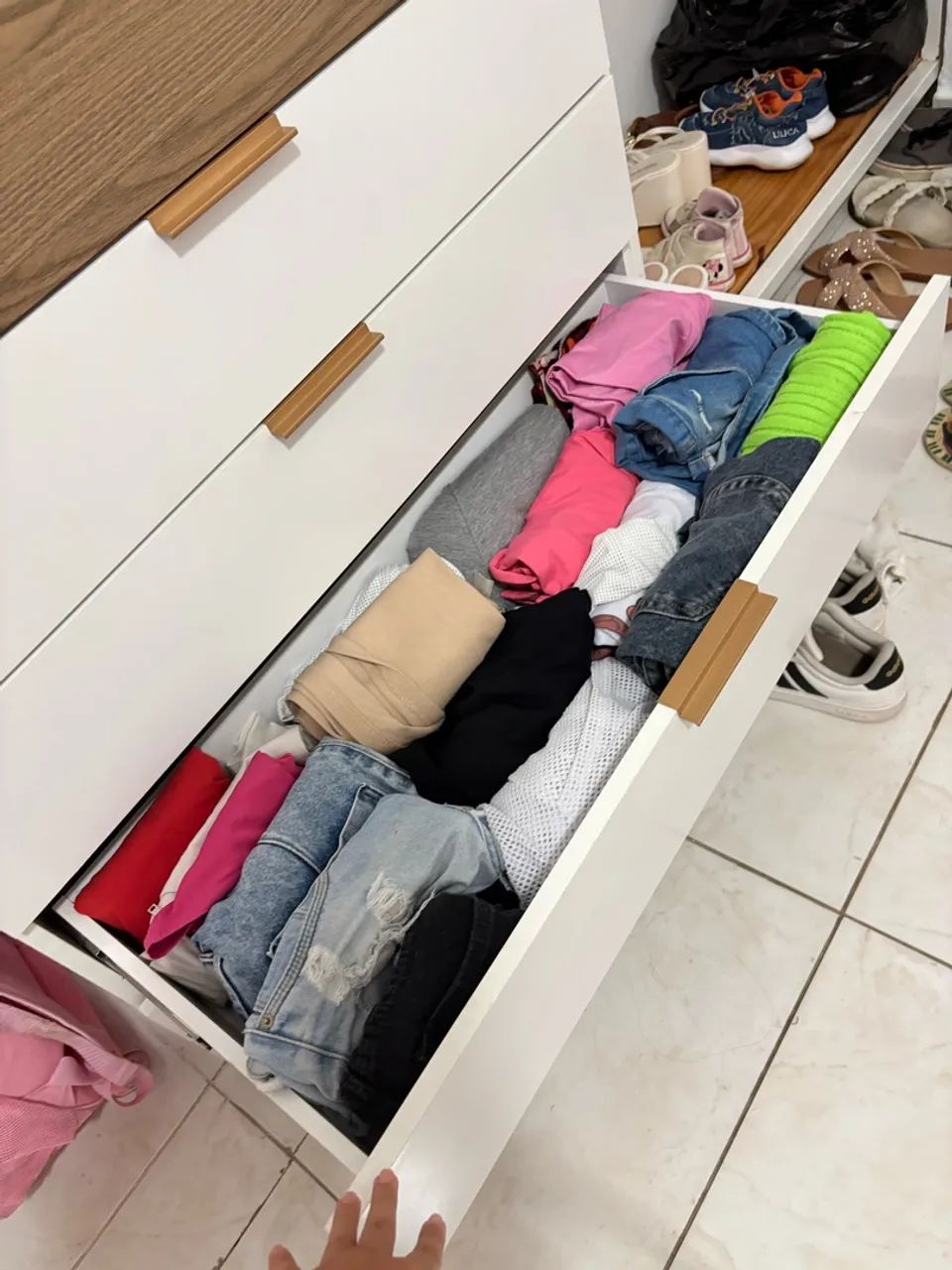 CÔMODA 5 GAVETAS COM DIVISÓRIA  - Foto 4