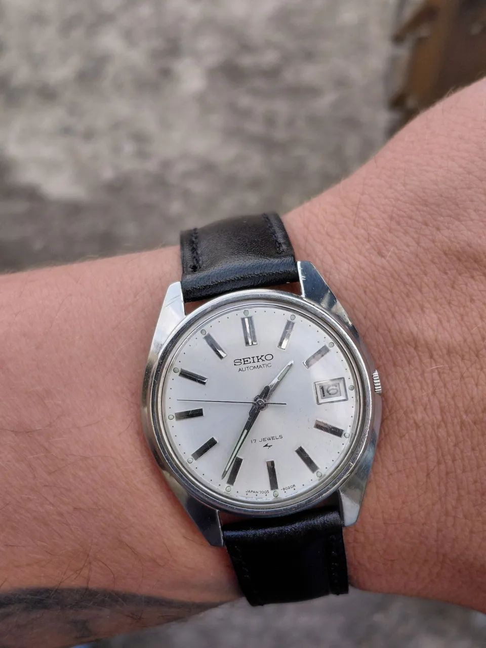 Seiko Automático Vintage * funcionando perfeitamente !! <br