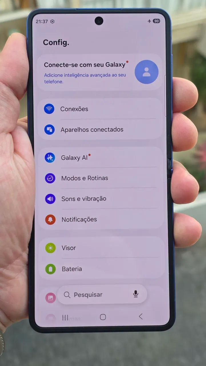 Z Flip 7 - impecável - 512gb - Celulares e Smartphones - Centro