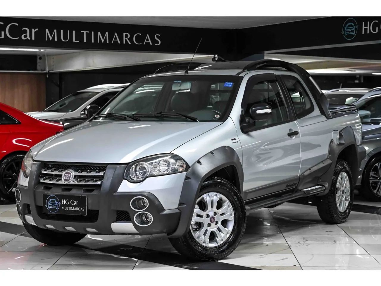 Fiat Strada Adv.1.8 16V Dualogic Flex CD 2012 - Foto 3