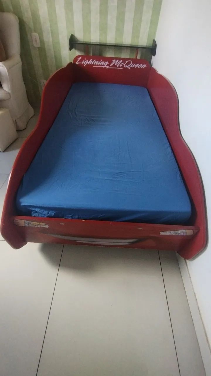 Cama infantil Hotwheels solteiro  - Foto 3
