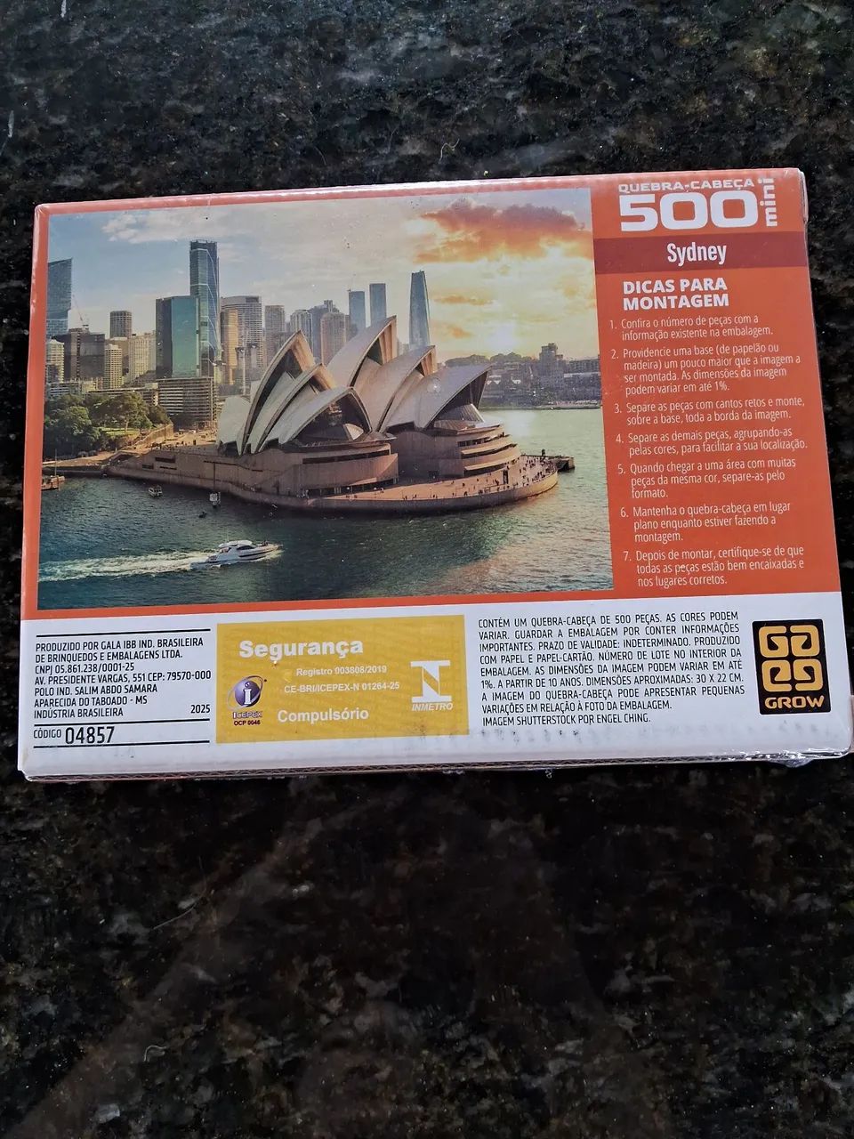 "Sydney" Quebra-cabeças MINI 500 peças, lacrado - Foto 2