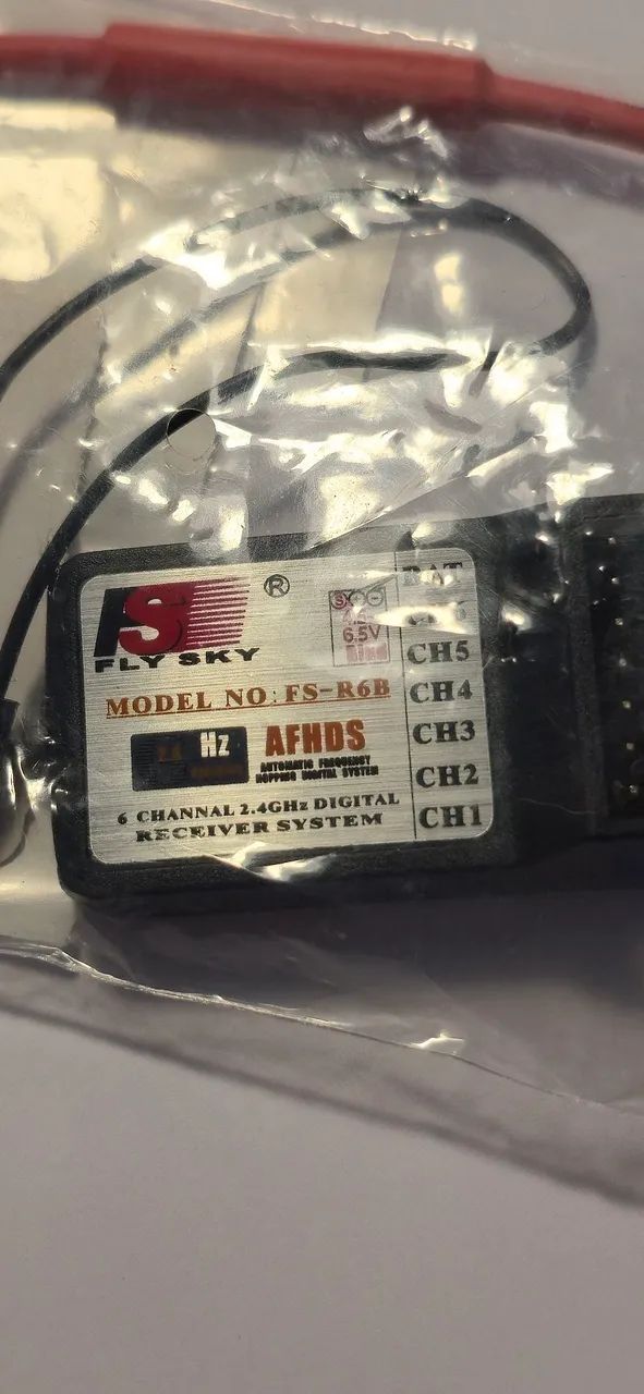 RECEPTOR FLYSKY FS R6B 2.4 GHZ - Foto 3