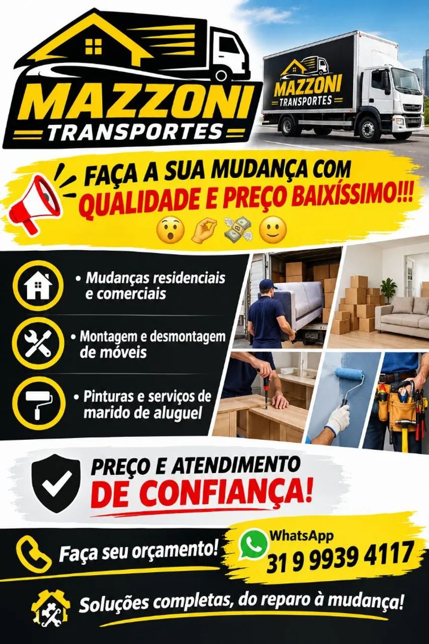 Fretes, carretos e mudanças 