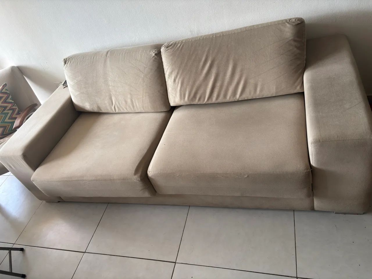 Sofá retrátil de 3 lugares - Foto 4