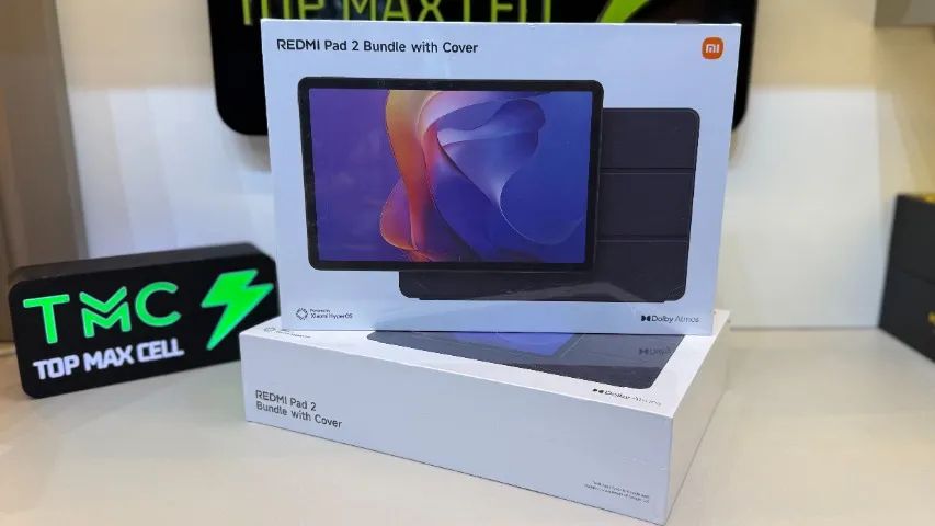 Redmi Pad 2 com capa