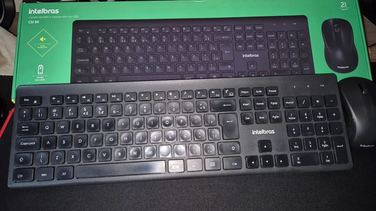 Kit Teclado e mouse Intelbras CSI50 - Foto 5