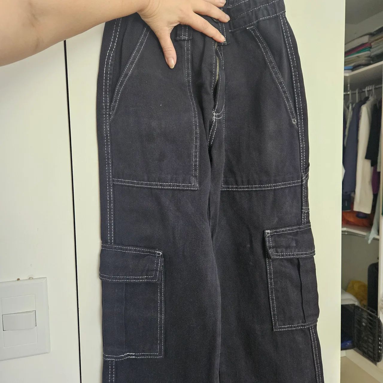 Calça cargo youcom Tam 32 - Foto 5