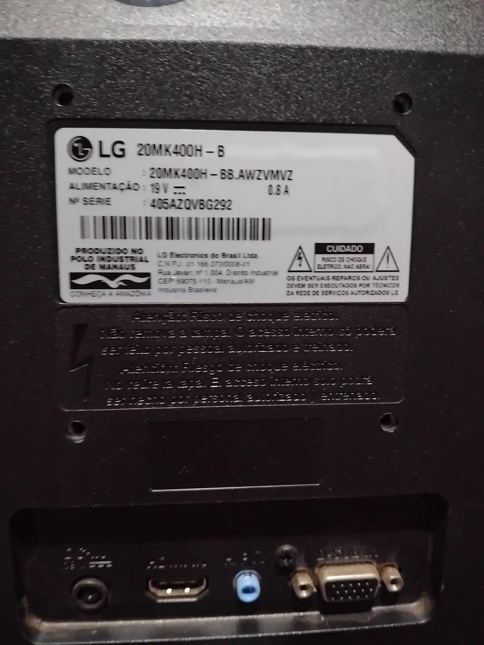 Monitor LG 19.5 Led