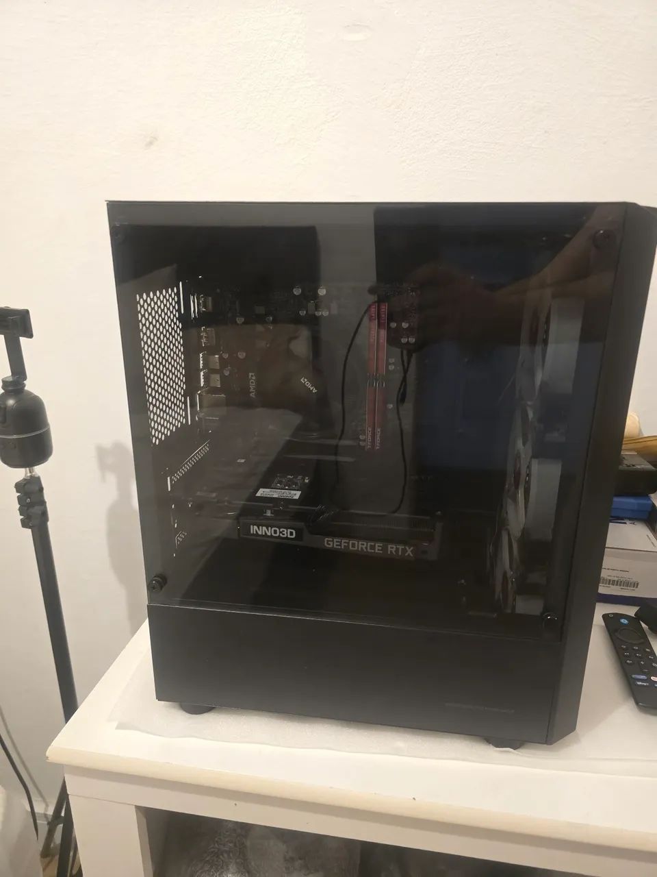 PC Gamer - Ryzen 5600, 3060 de 12GB, 16GB RAM ddr4 - Foto 4