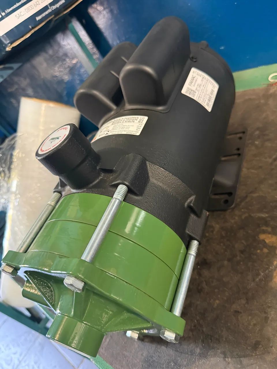 BOMBA D?ÁGUA FAMAC MULTIESTAGIO 1.5CV 127/220/254VOLTS. (NOVO) - Foto 3