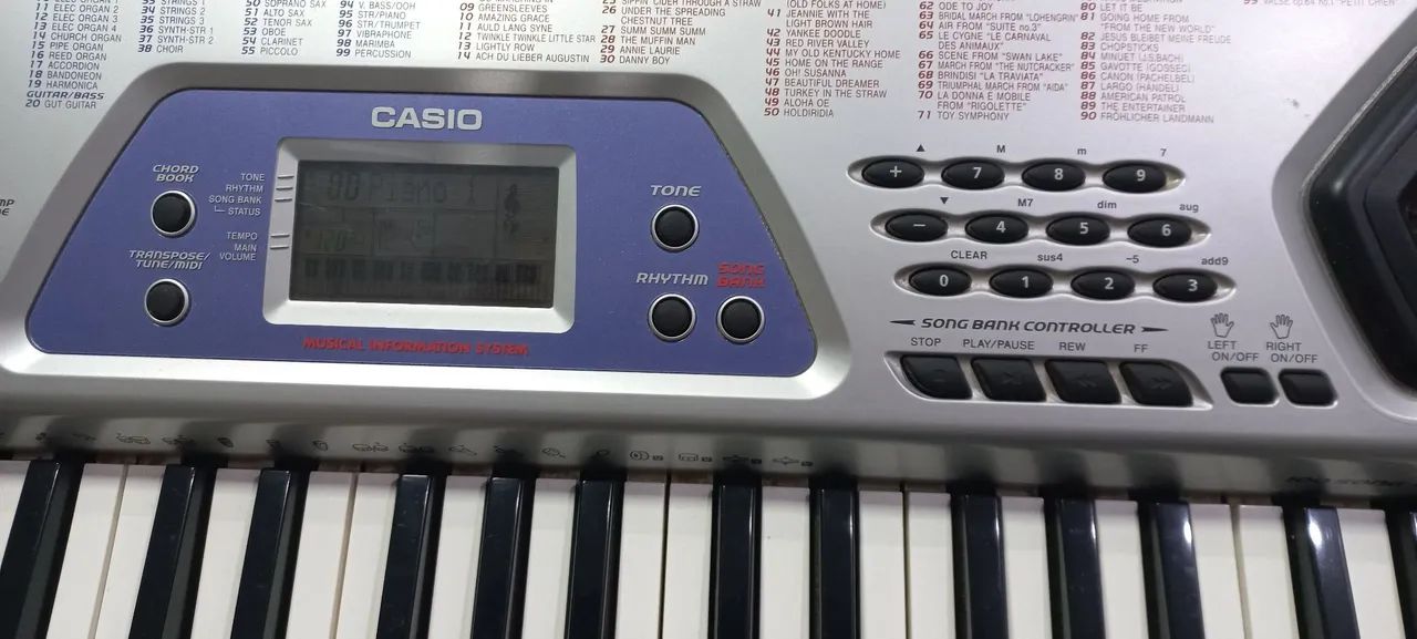 Teclado modelo é um Casio CTK-481. - Foto 3