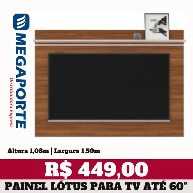 Painel 1,50m para Televisão até 60 Polegadas (Novo) Entrega Grátis! 