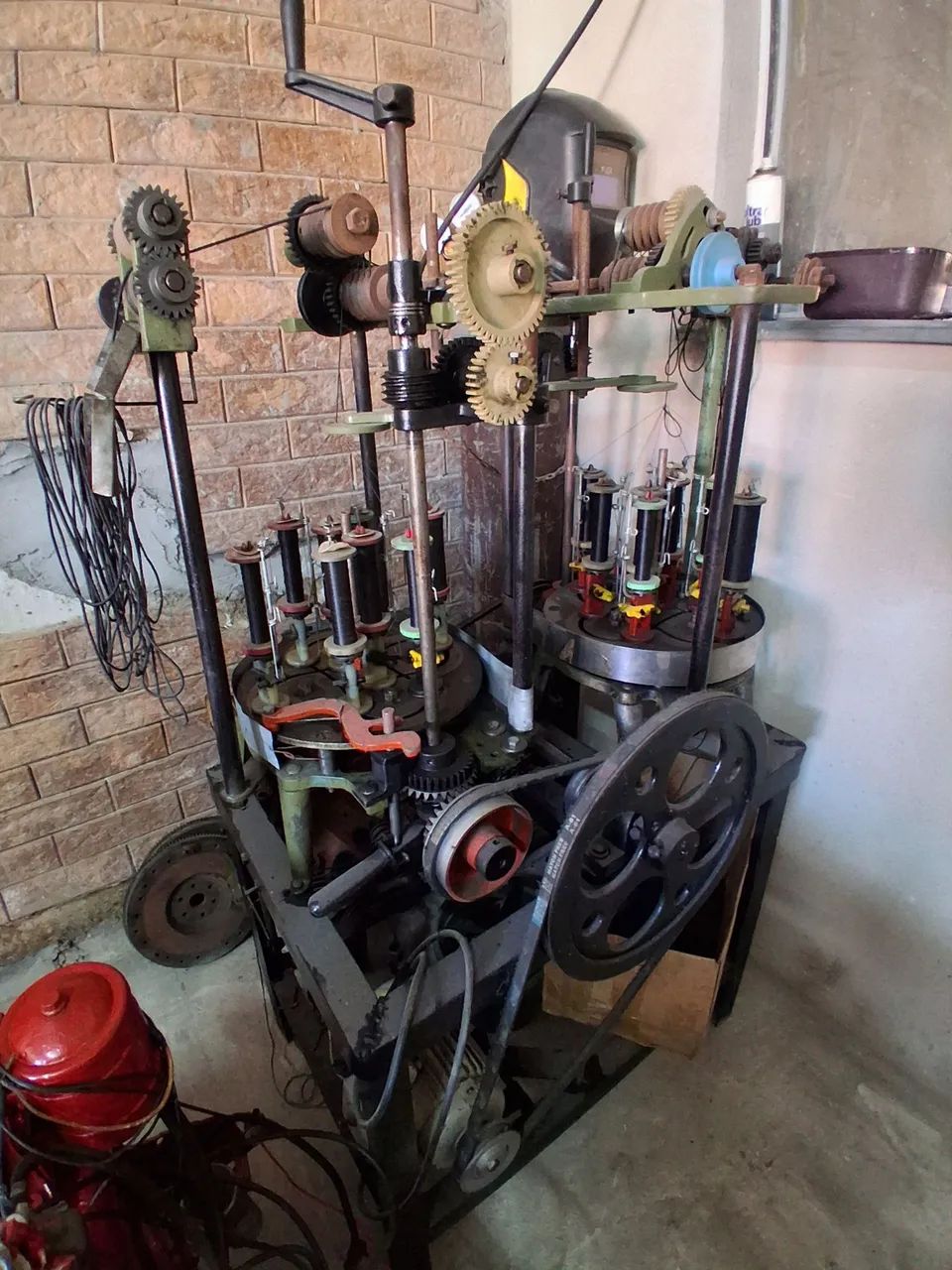 Maquina trançadeira têxtil  - Foto 2