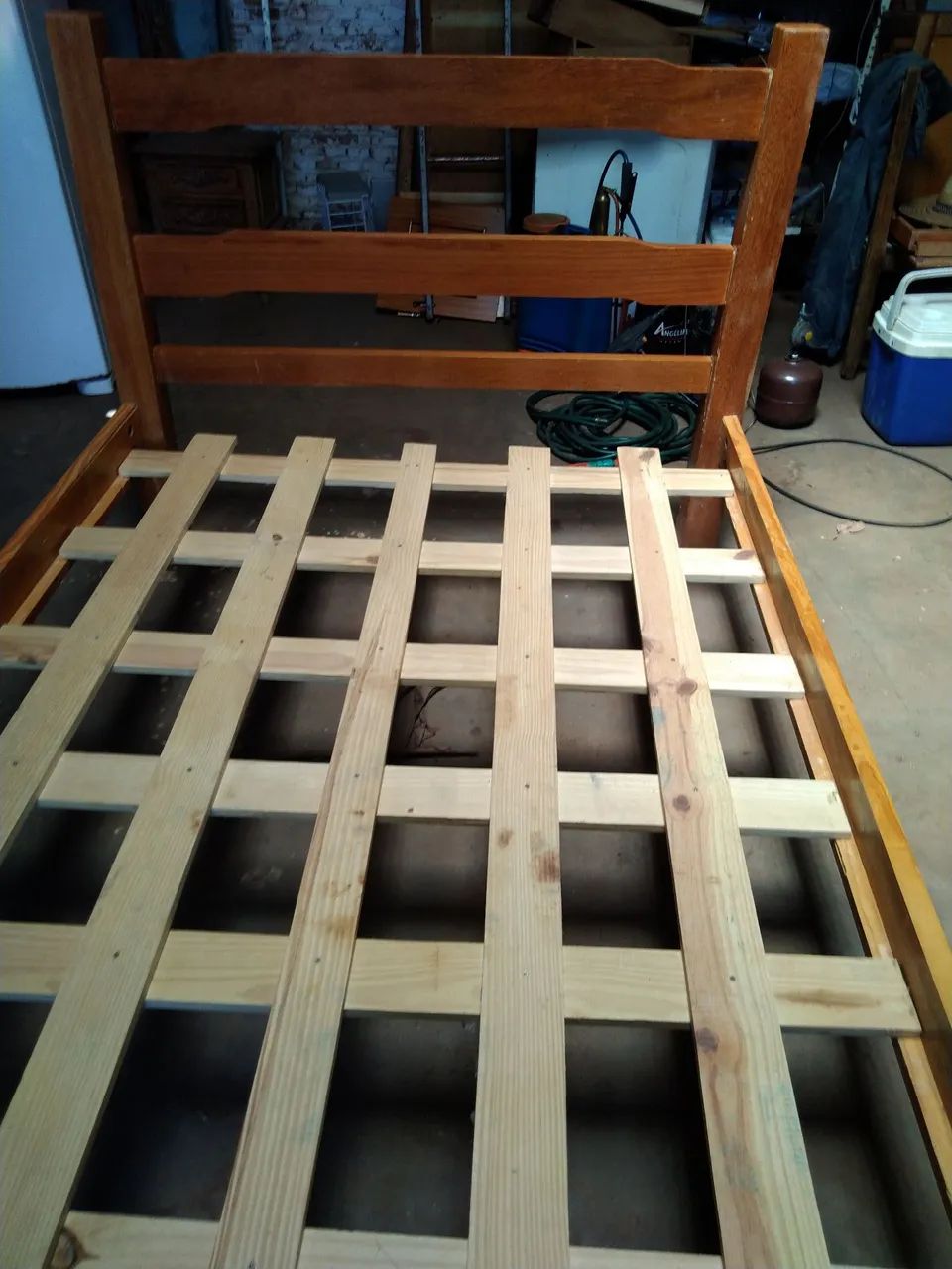 Cama de casal madeira pura  - Foto 4