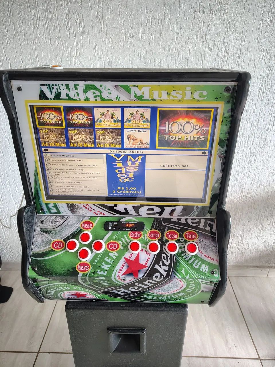 Maquina de Musica com Bluetooth (NOVA)