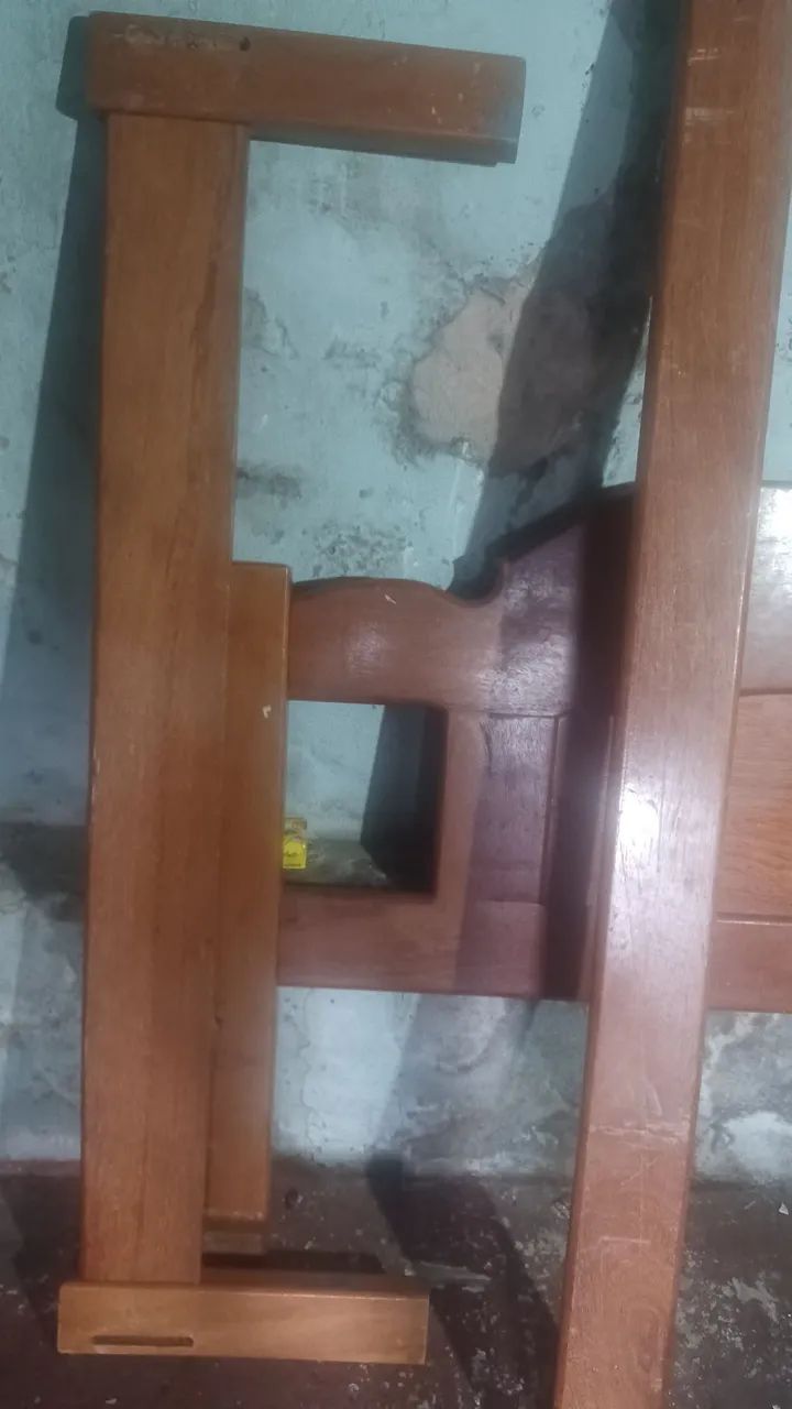 Cama de casal de Madeira - Foto 2
