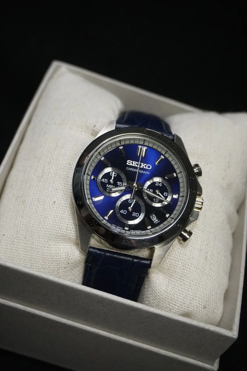 Seiko Spirit Chrono Ref. SBTR019 Azul