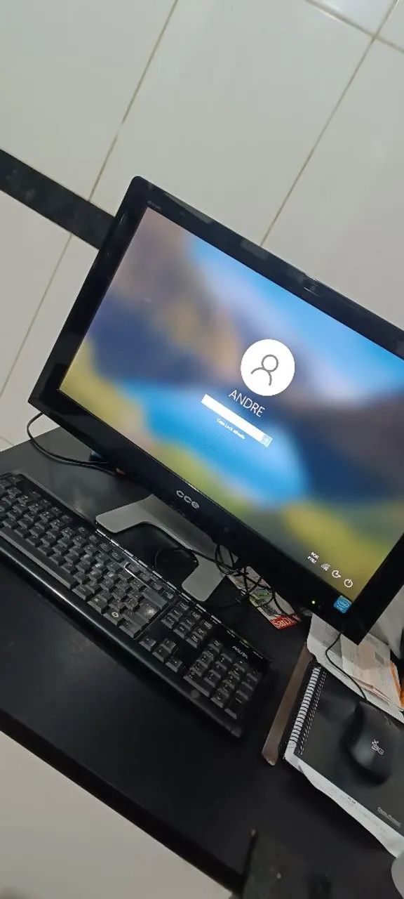 Computador All-in-One CCE Solo - Completo com Teclado e Mouse - Foto 4