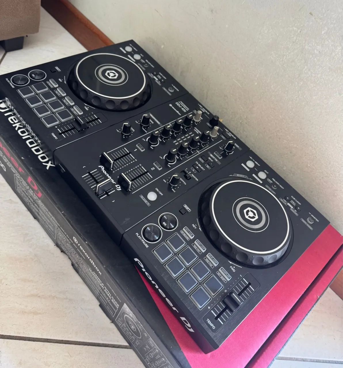 CONTROLADORA PIONEER DDJ-400 FUNCIONANDO PERFEITAMENTE  - Foto 2