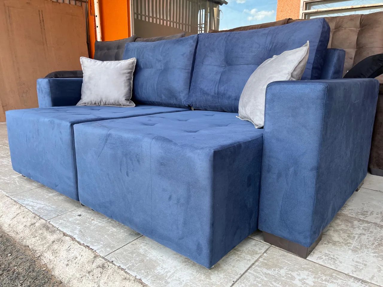 PROMOÇÃO SOFÁ 2 METROS RETRÁTIL - Foto 5