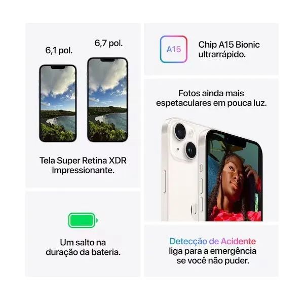 Apple Iphone 14 - 128GB - Impecável - Oportunidade - Foto 5