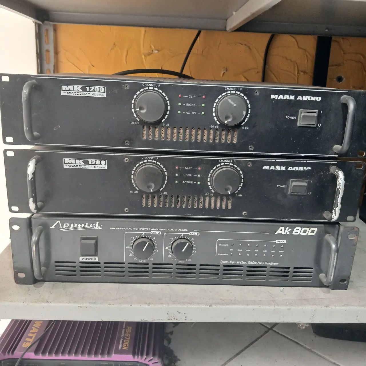 Amplificador 500,00 cada