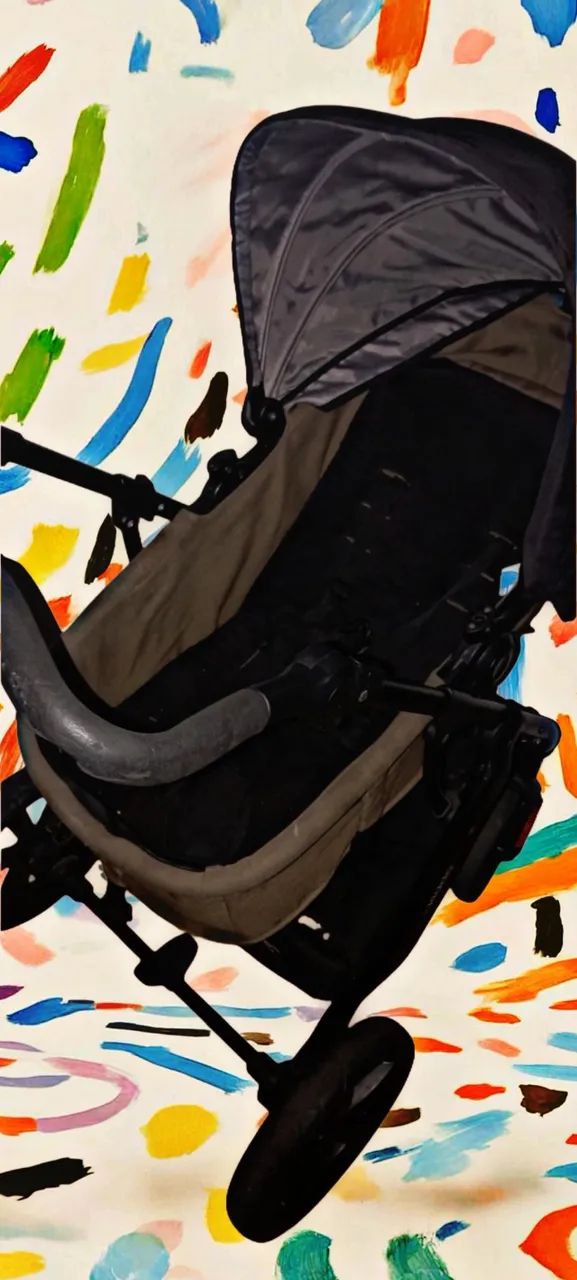 Carrinho de bebê Kiddo + Bebê Conforto - Usado