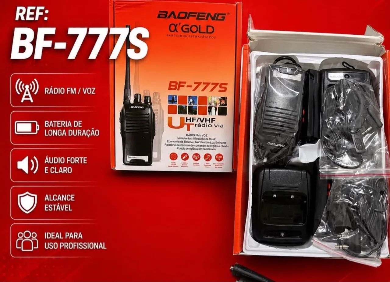 Rádio comunicador Boafeng BF-777S