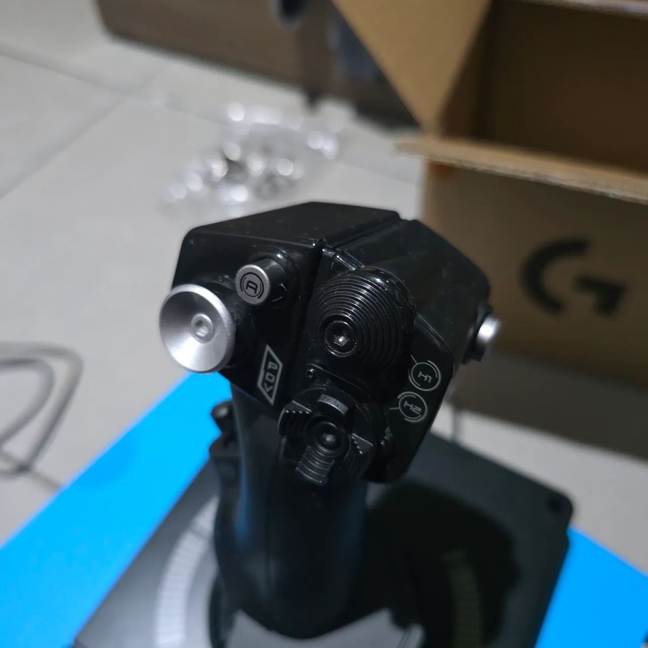 Hotas x56 logitech DCS world flight simulator - Foto 3