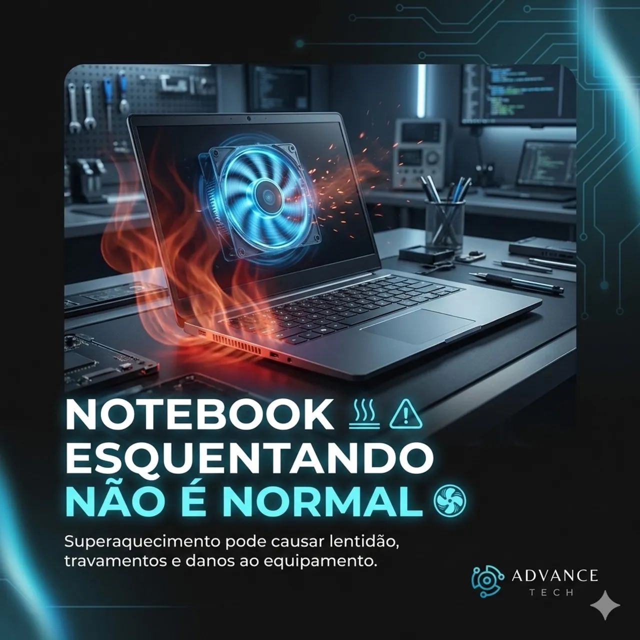 ADVANCE TI - Manutenção em Desktop e Notebook - Foto 3