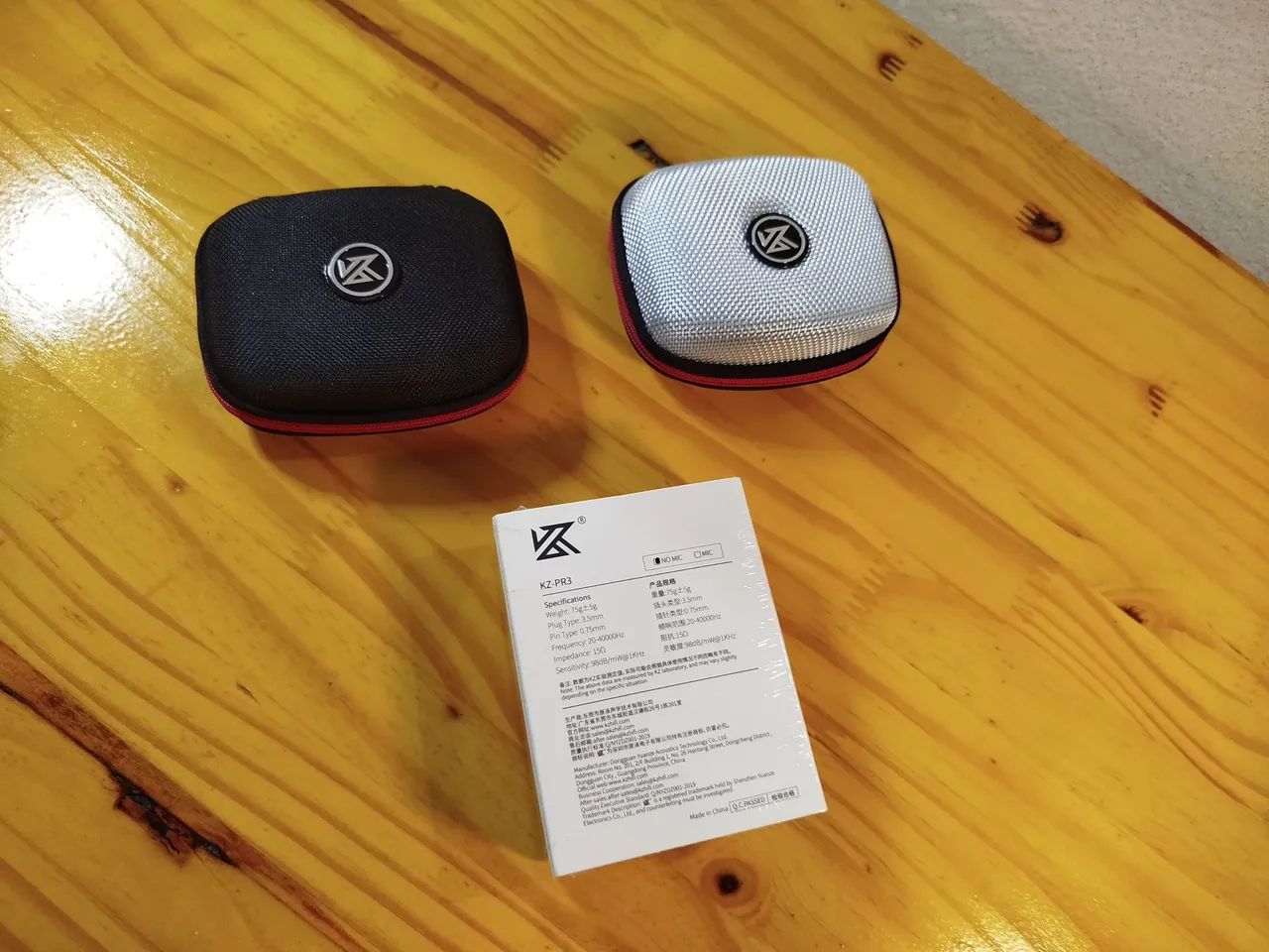 Fone Profissional KZ PR3 Driver Planar - grátis bag - Lacrado! - Foto 4