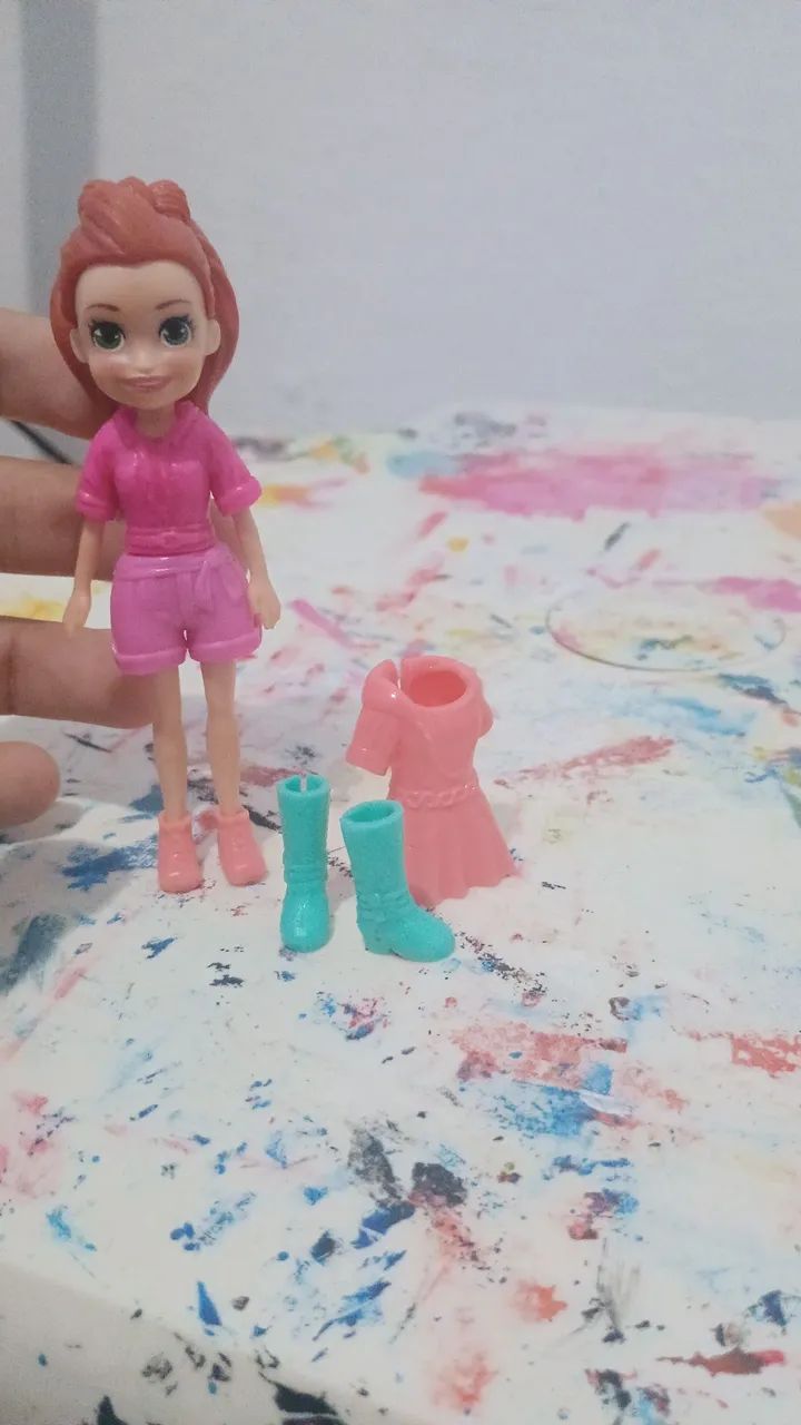 Boneca Polly Pocket Lila e sua coelhinha  - Foto 4