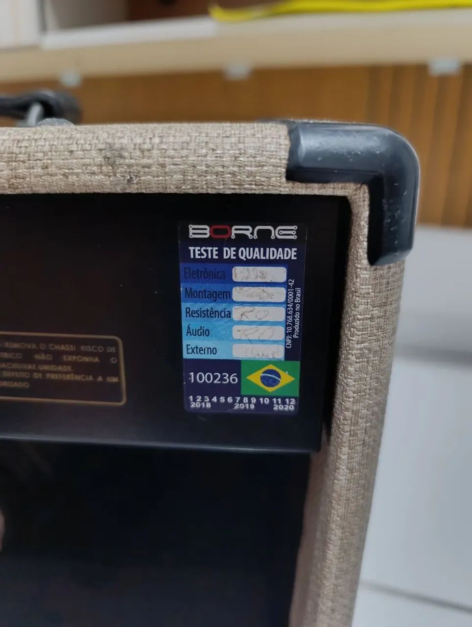 Amplificador Borne vorax 1050  - Foto 5