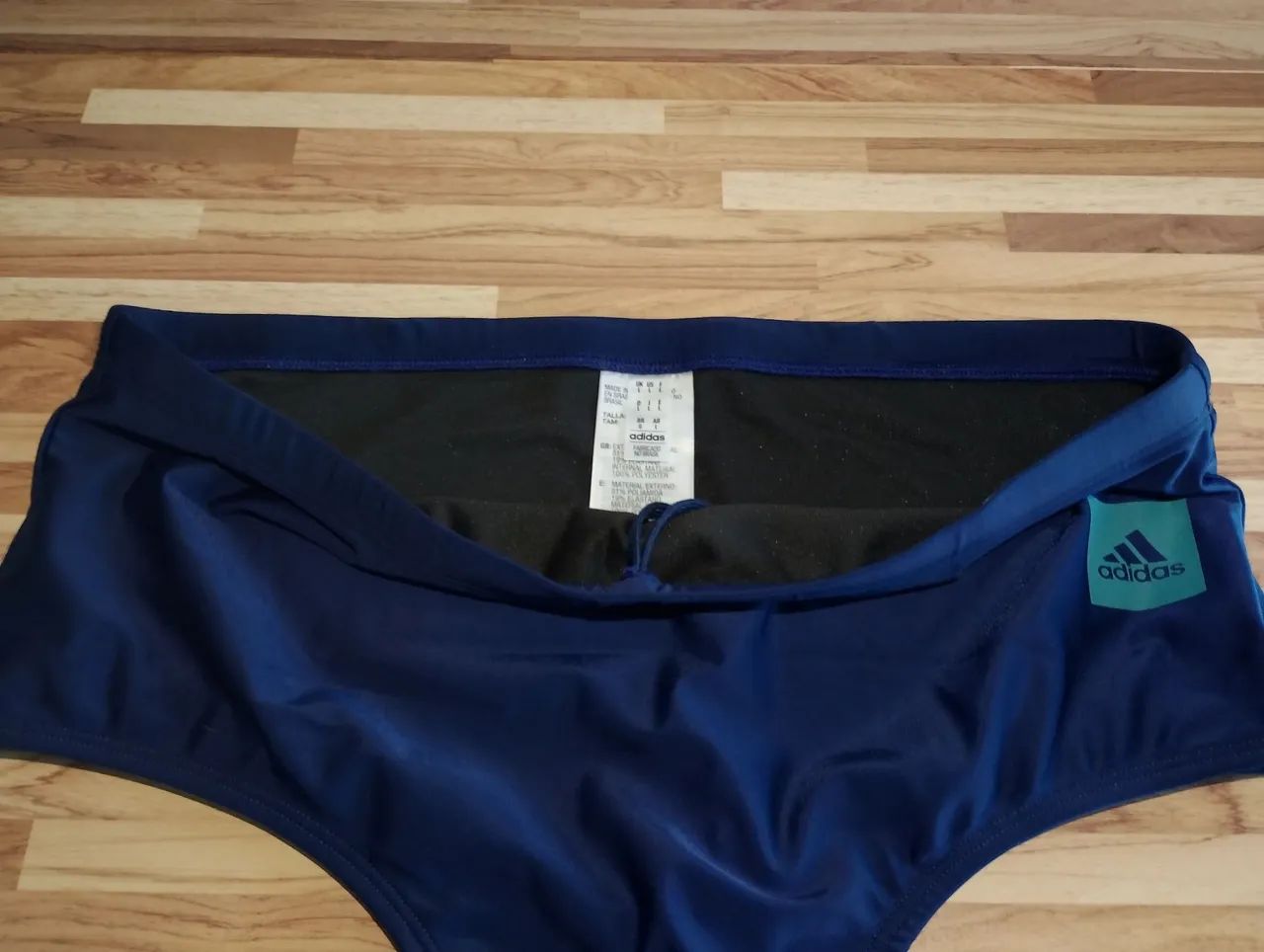 Sunga Adidas Azul - Tam G  - Foto 5