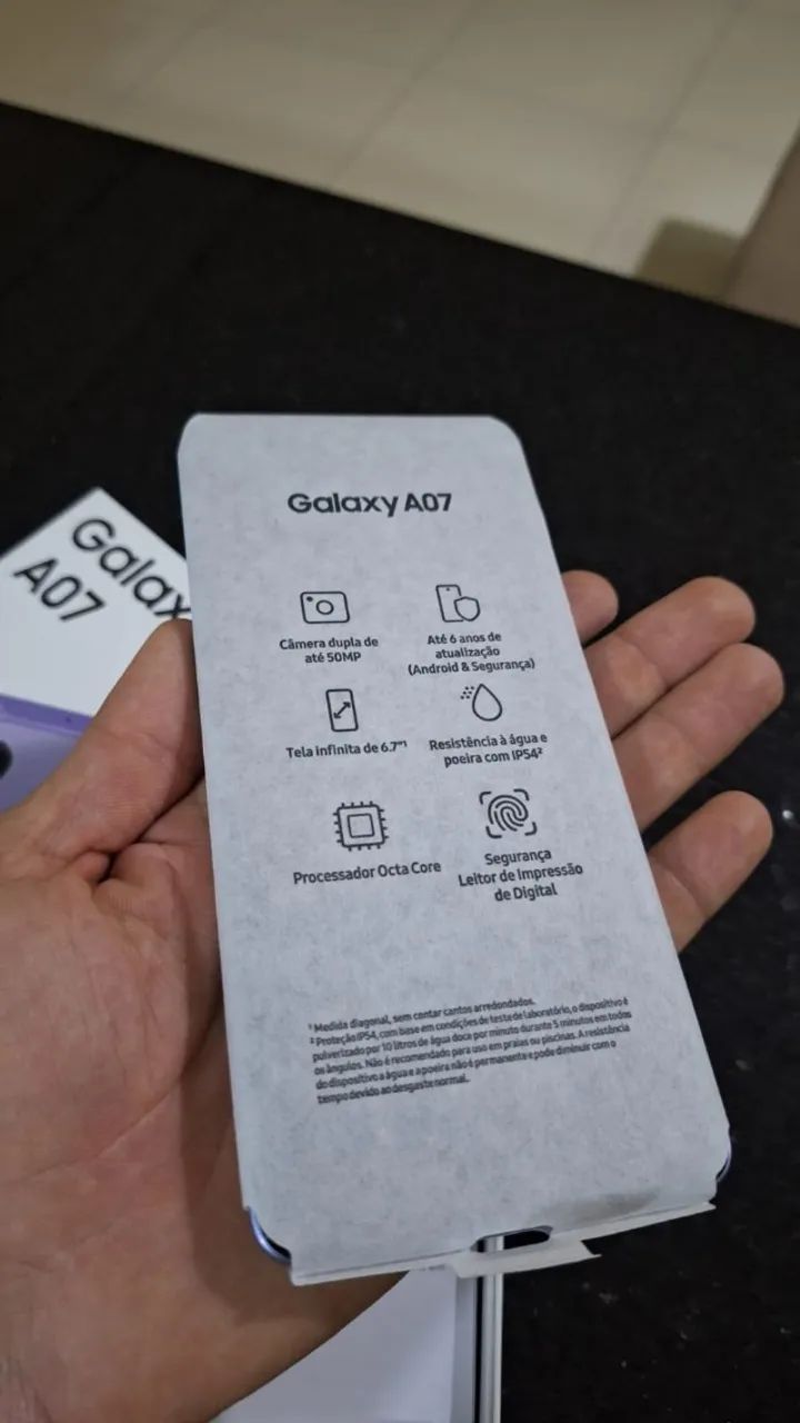 Galaxy A07- Novo na caixa - Foto 3