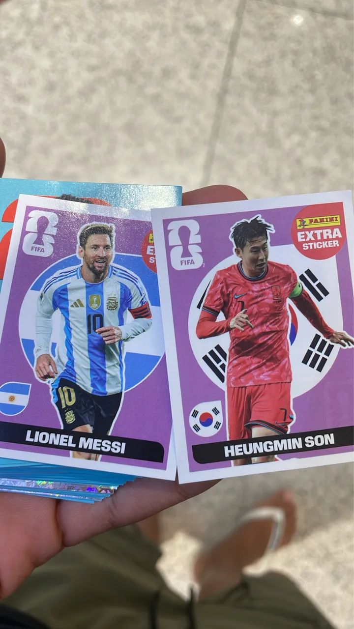 Carta do messi e son 