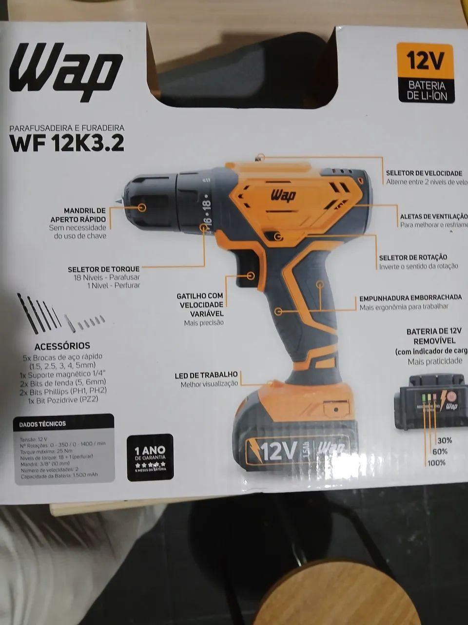 Parafusadeira  wap