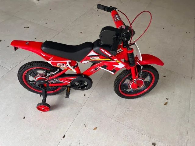 Bicicleta Infantil (modelo moto)