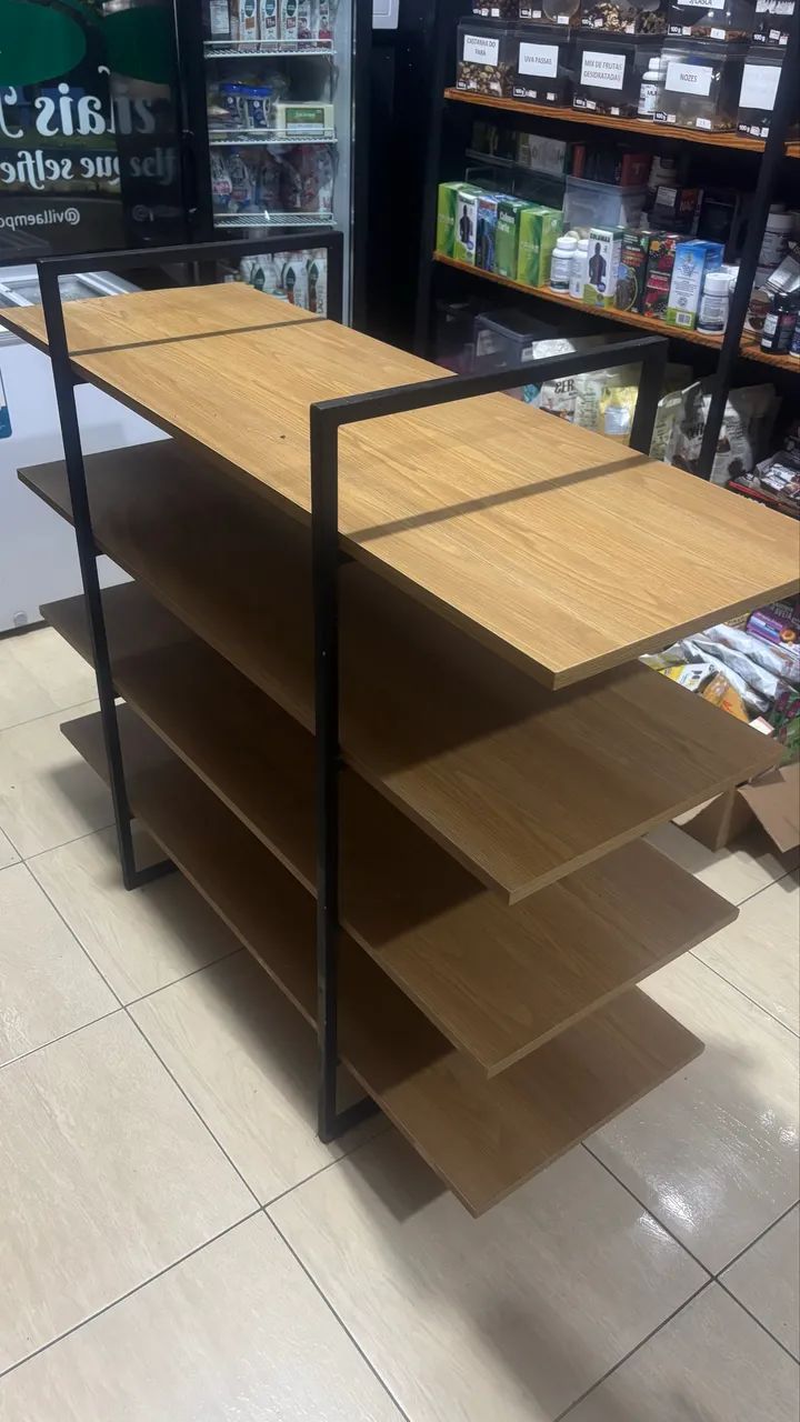 Gôndola Central Dupla Face para Loja/Empório