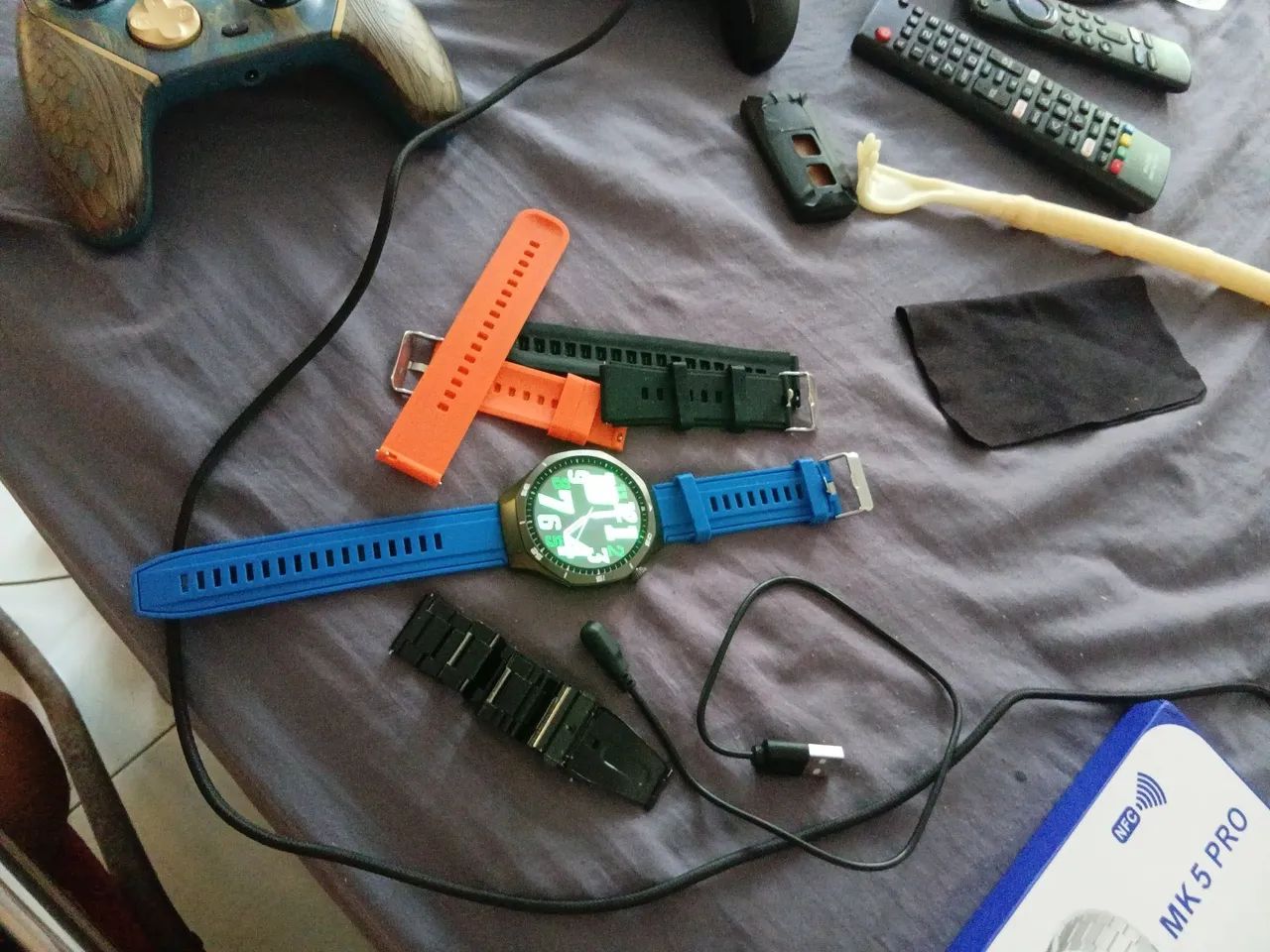 Smartwatch mk 5 pro novo zero  - Foto 3
