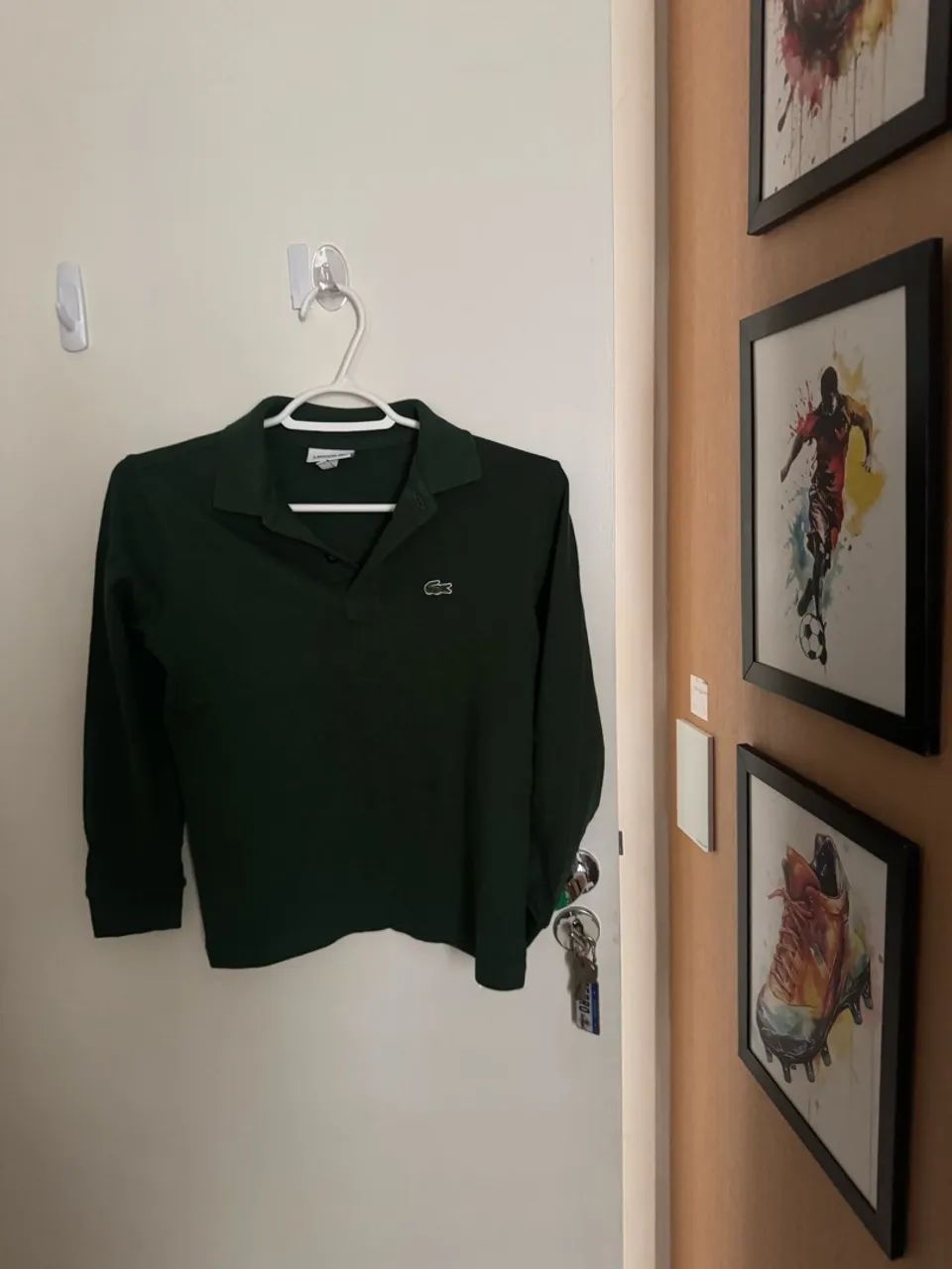 Camisa Lacoste com manga longa  - Foto 2