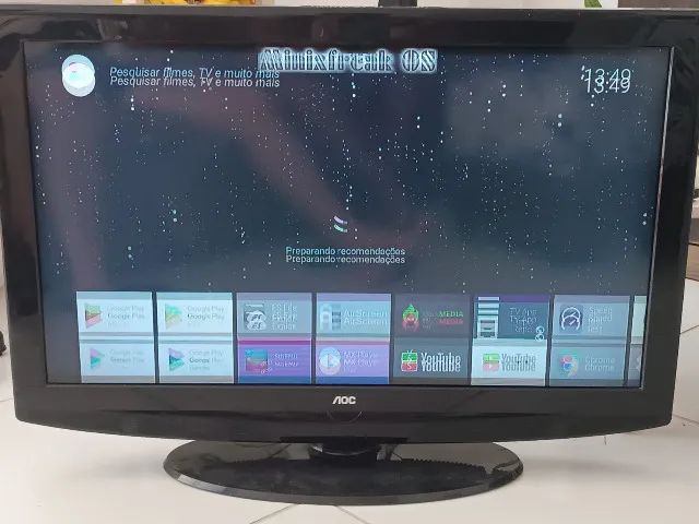 TV AOC 32 Polegadas D32W831 com defeito