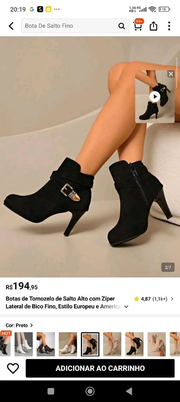 Vendo linda bota  - Foto 2