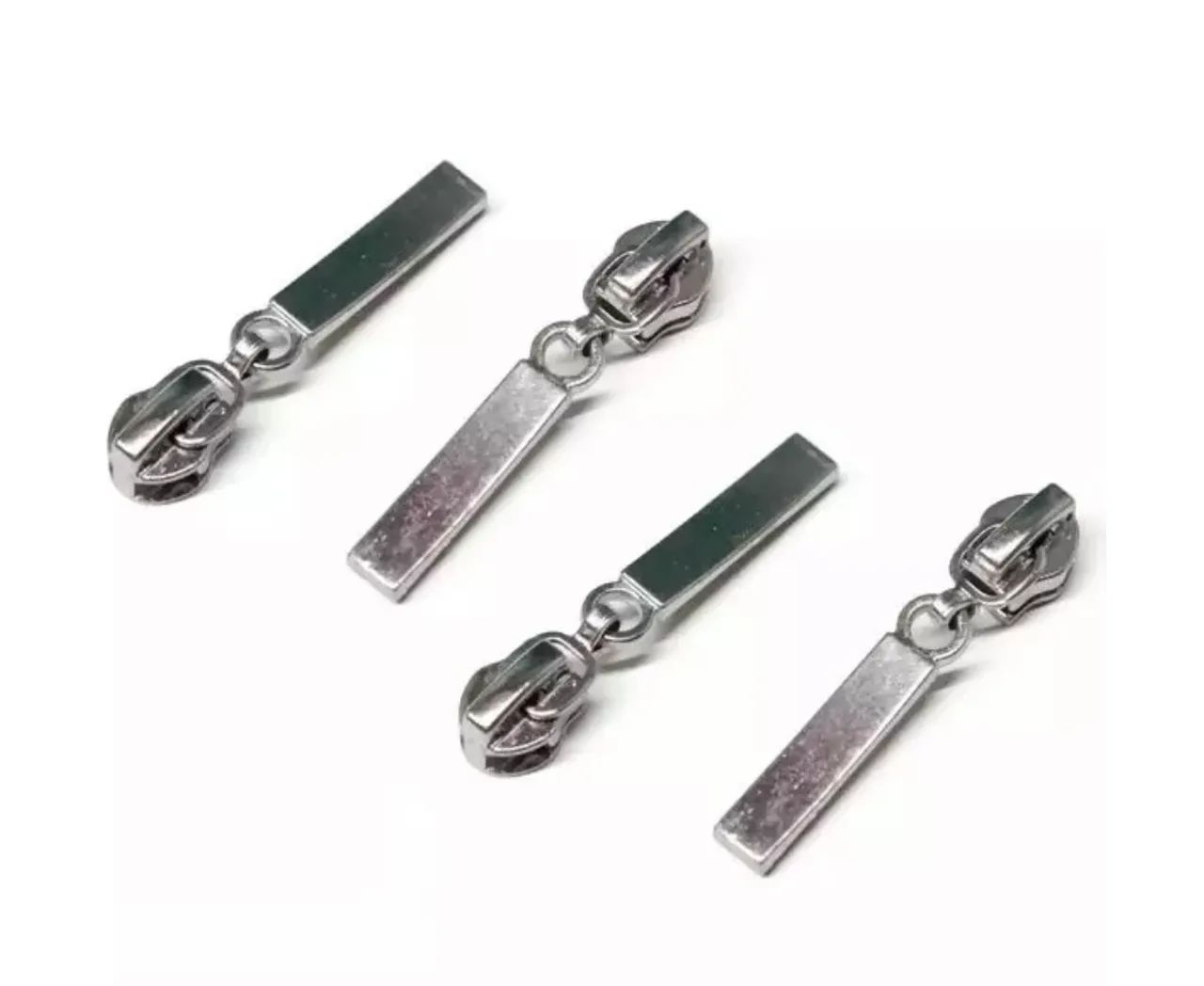 Cursor para Zíper de Metal Retangular com trava Nº5 150 Unid