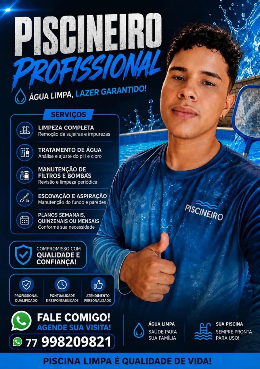 Limpeza de Piscinas