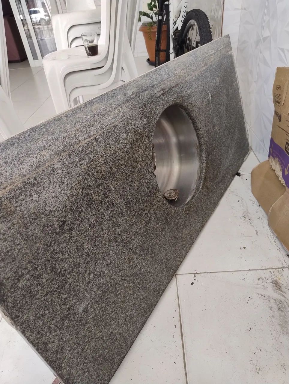 Marble sink