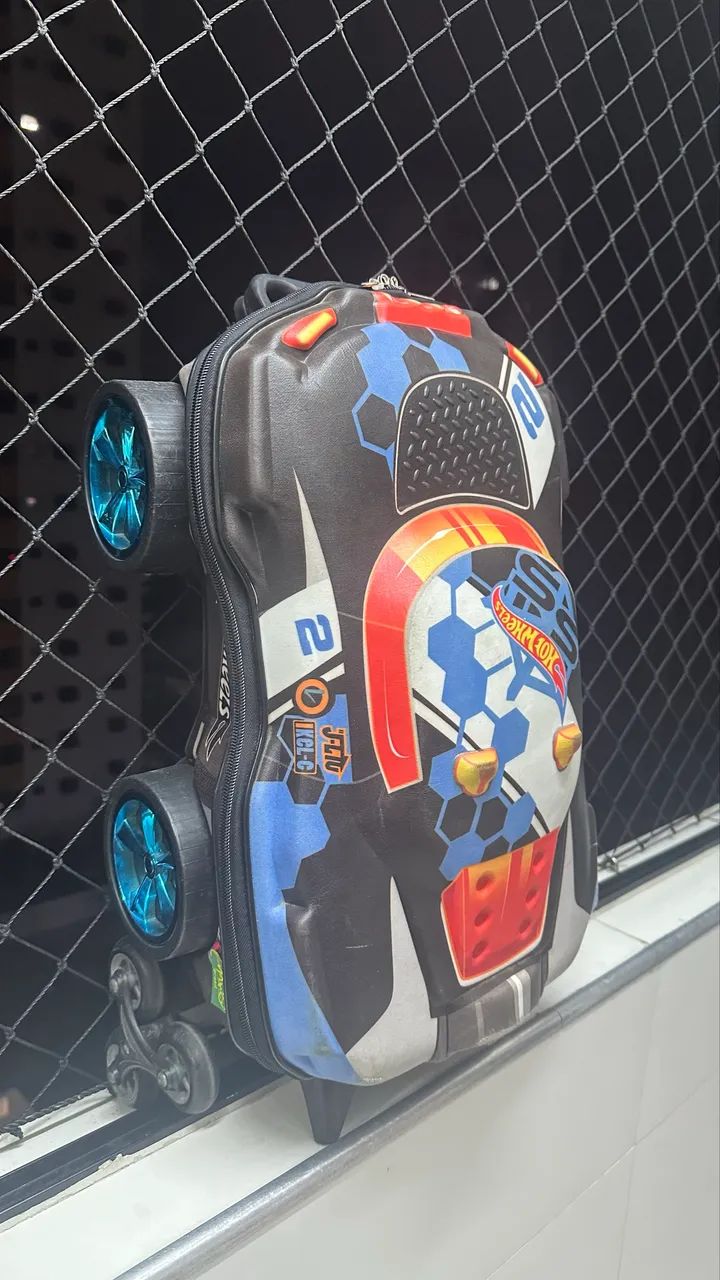 Mochila com rodinhas Hot Wheels  - Foto 5