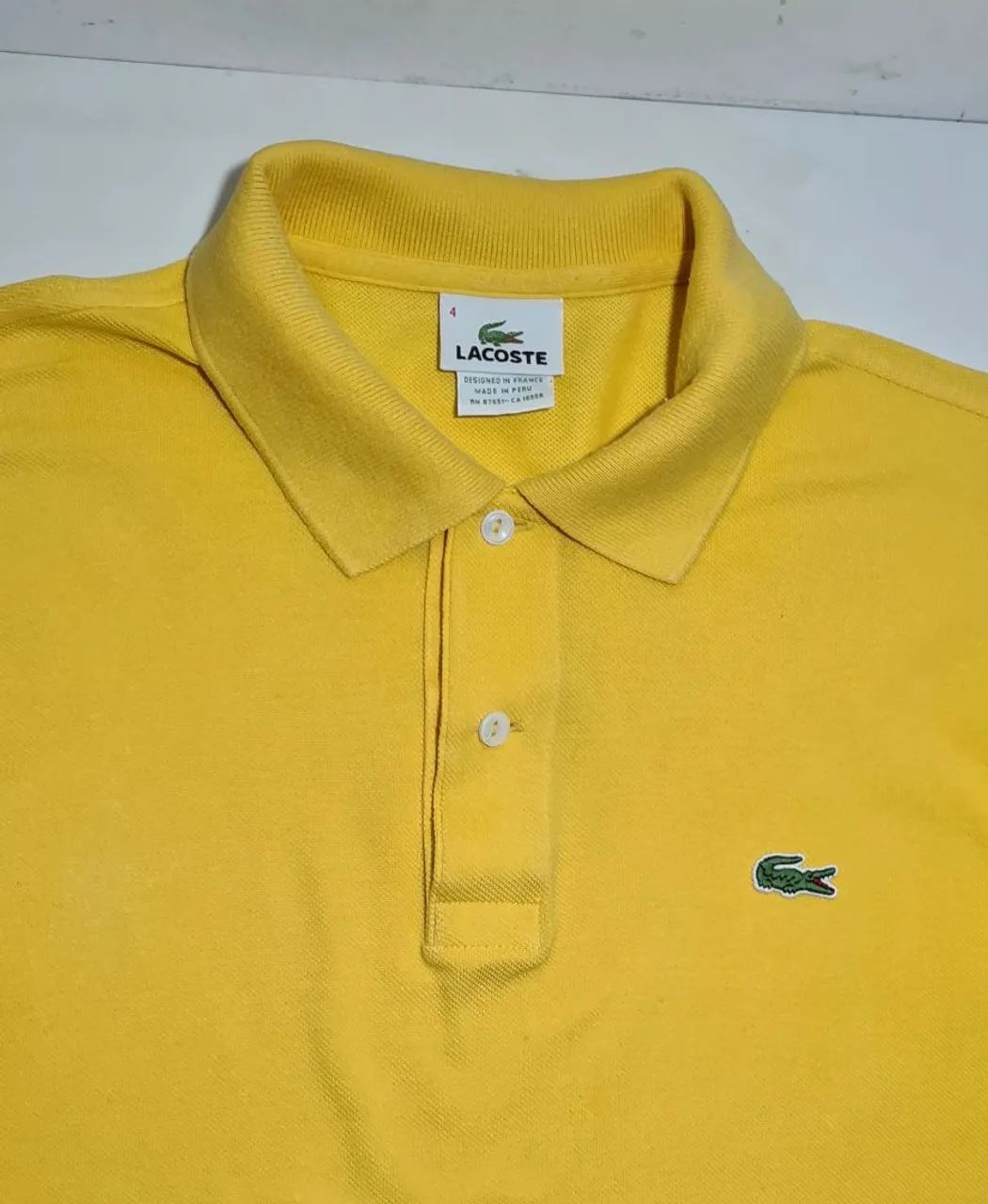 Camisa Polo Lacoste M - Foto 3