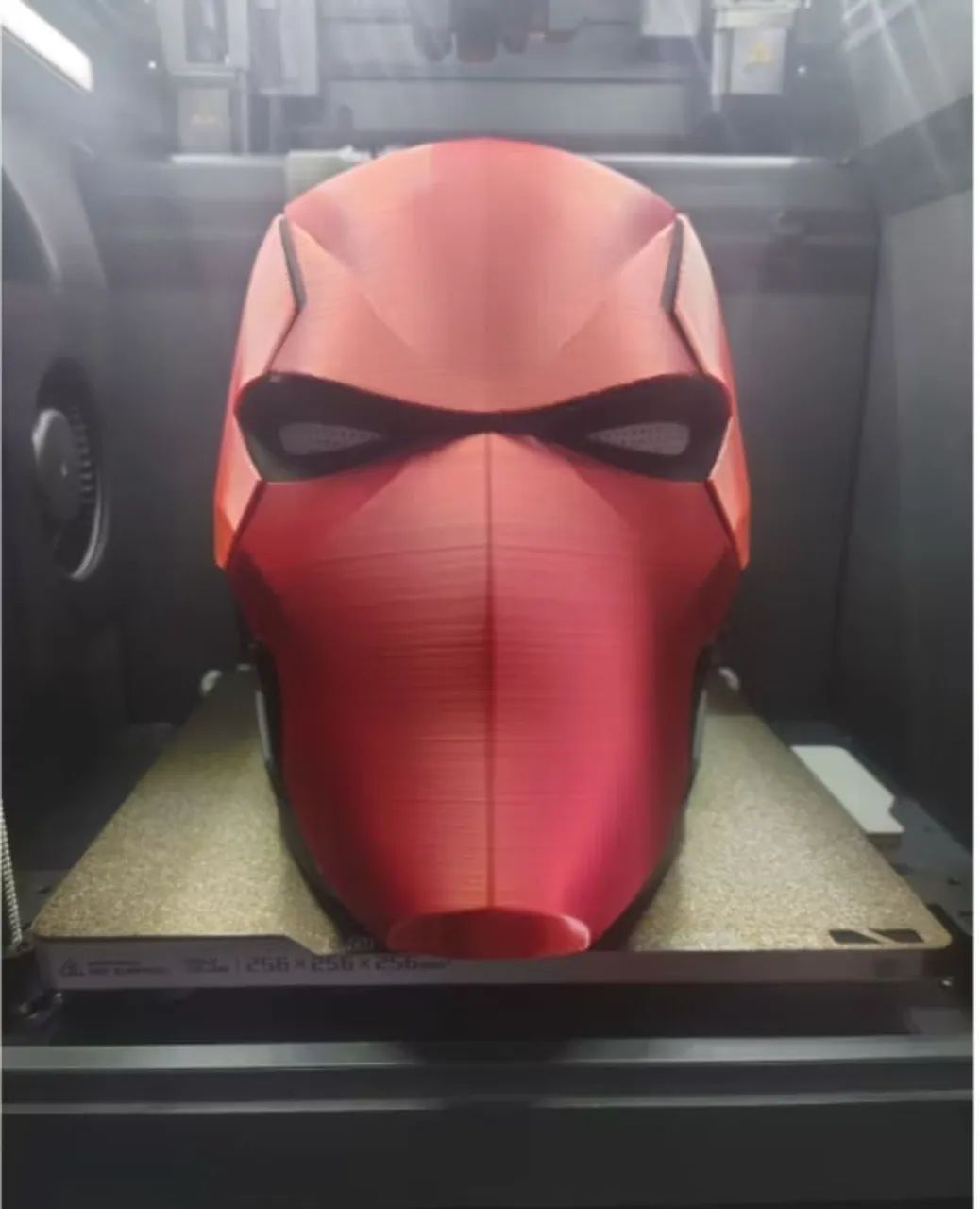 Capacete capuz vermelho cosplay ou decoração